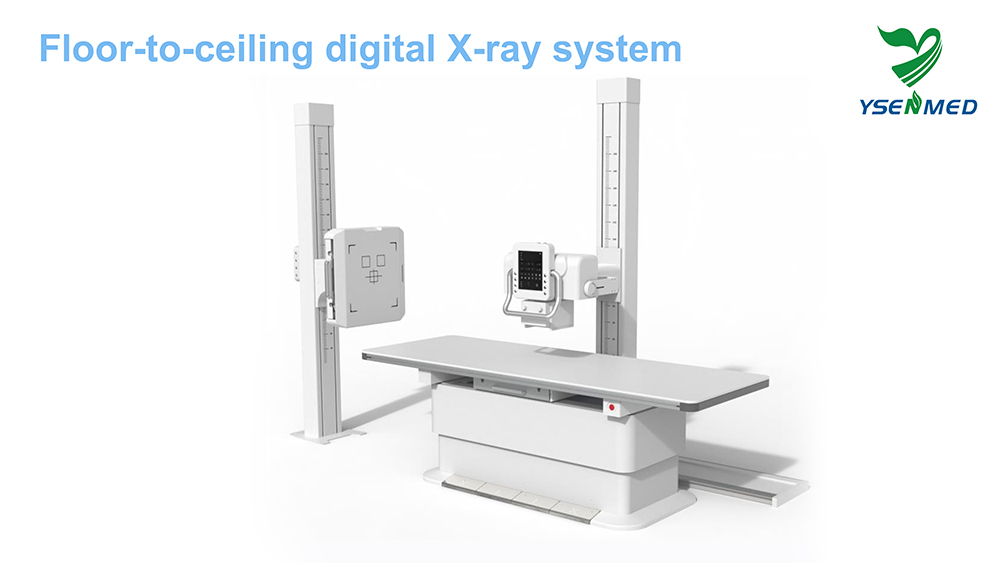 80kW 1000mA electric motorized double column digital x-ray system YSX-iDR80D