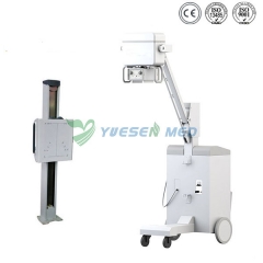 Máquina de rayos X de diagnóstico de alta frecuencia móvil YSX100GM de 5 kW