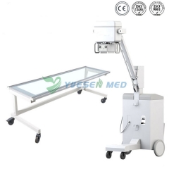 Máquina de rayos X de diagnóstico de alta frecuencia móvil YSX100GM de 5 kW