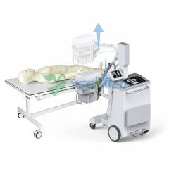 Máquina de rayos X digital móvil médica YSENMED de 5 kW YSX-mDR5B