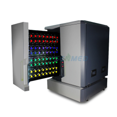 Analizador automatizado de hemocultivos de 128 posiciones para detección microbiana YSTE-BC128