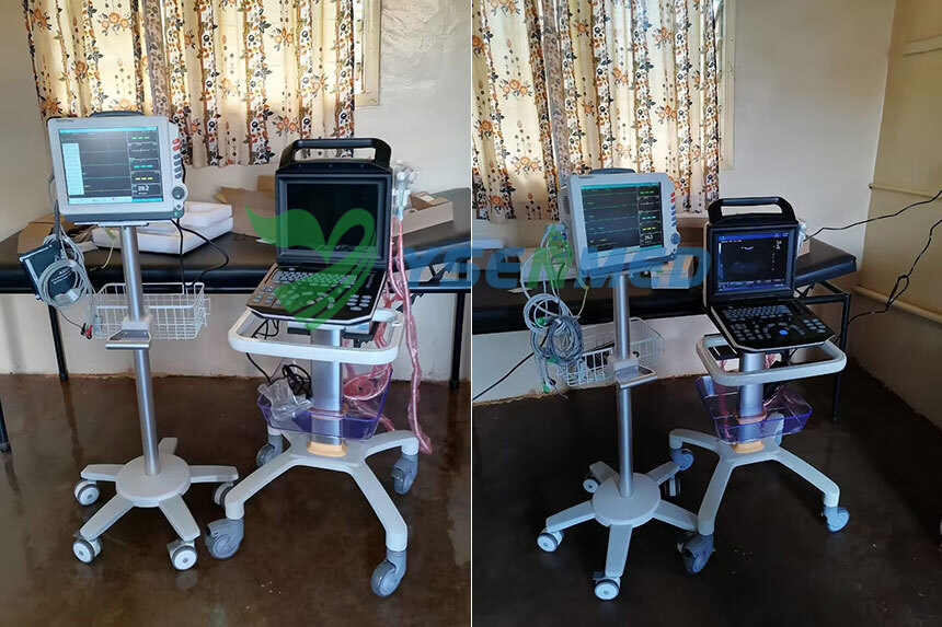 YSENMED YSB-M5 Portable Ultrasound Machine Installed in a Kenyan Hospital