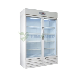 Station de prélèvement sanguin pour laboratoire médical, réfrigérateur de banque de sang 650 L 4 °C YSYCP-650XY