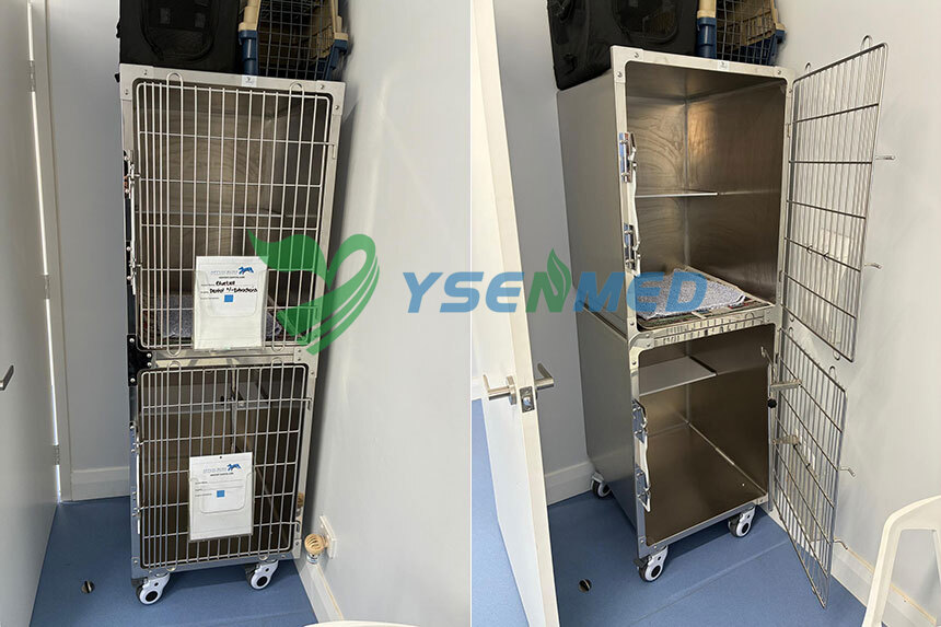 Custom Veterinary Cages Delivered to Australia