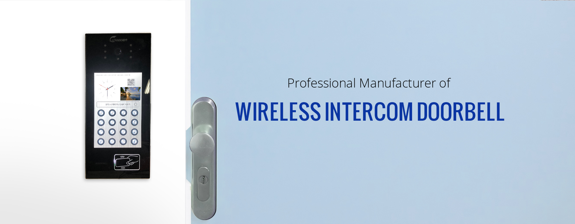 Wireless 4G Video Intercom Door Phone System