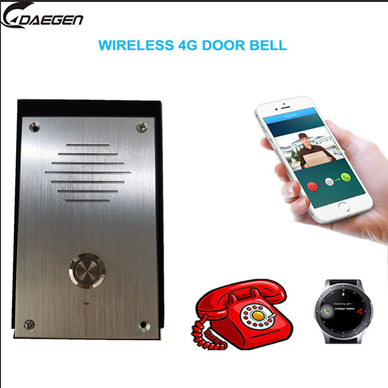 4G Wireless Audio Doorphone for Villa