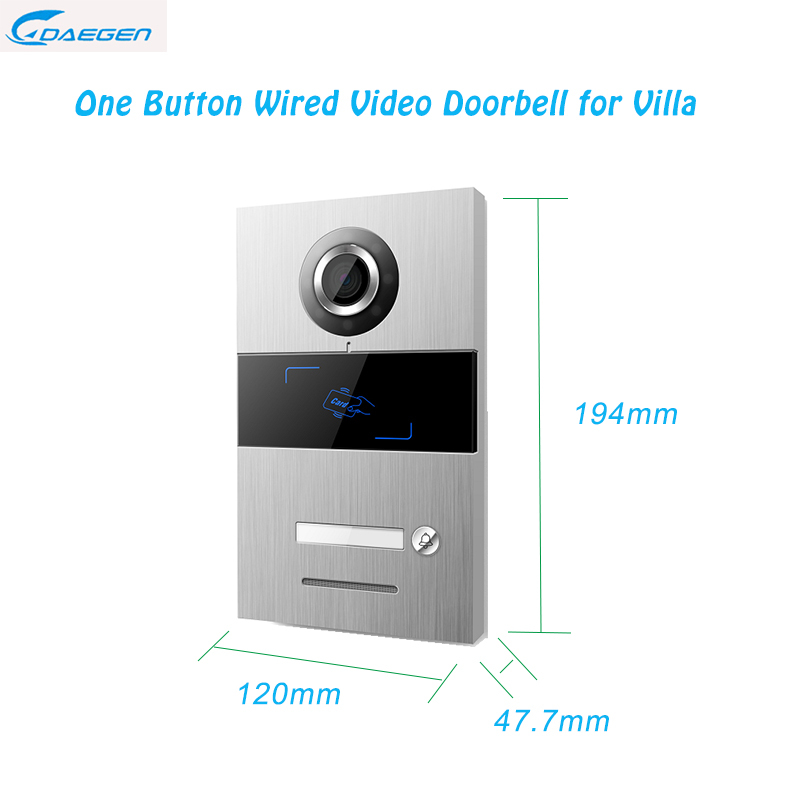 2 Wired Video Doorphone