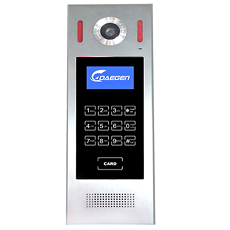 Wireless video door phone GSM Intercom remote control by Smartphone GSM Connection Video Doorphone
