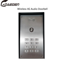 smart doorbell wireless 4G audio doorbell wireless doorbell with Digital Keypad for villa DZ-3407C