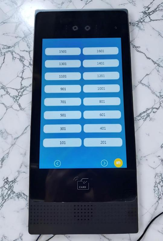 2-wire system for apartment Support video intercom and unlocking, support Tuya App, unlock anywhere