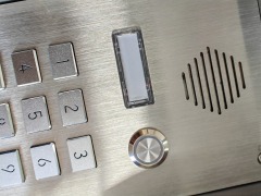 4G intercom system,smart doorbell villa intercom system, support unlocsmart doorbellk by phone, SMS unlock, with name plate