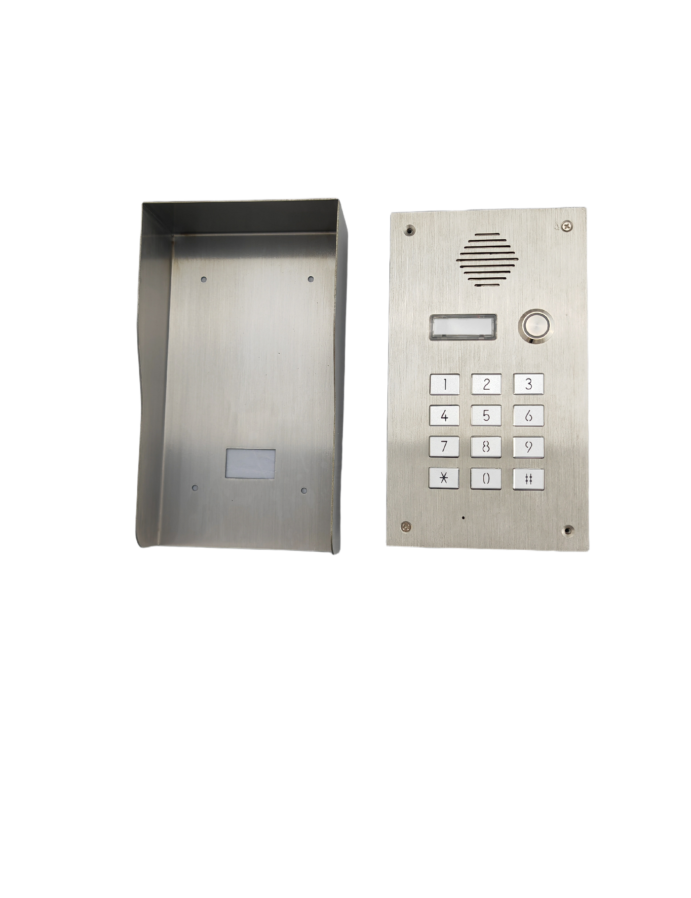 4G intercom system,smart doorbell villa intercom system, support unlocsmart doorbellk by phone, SMS unlock, with name plate