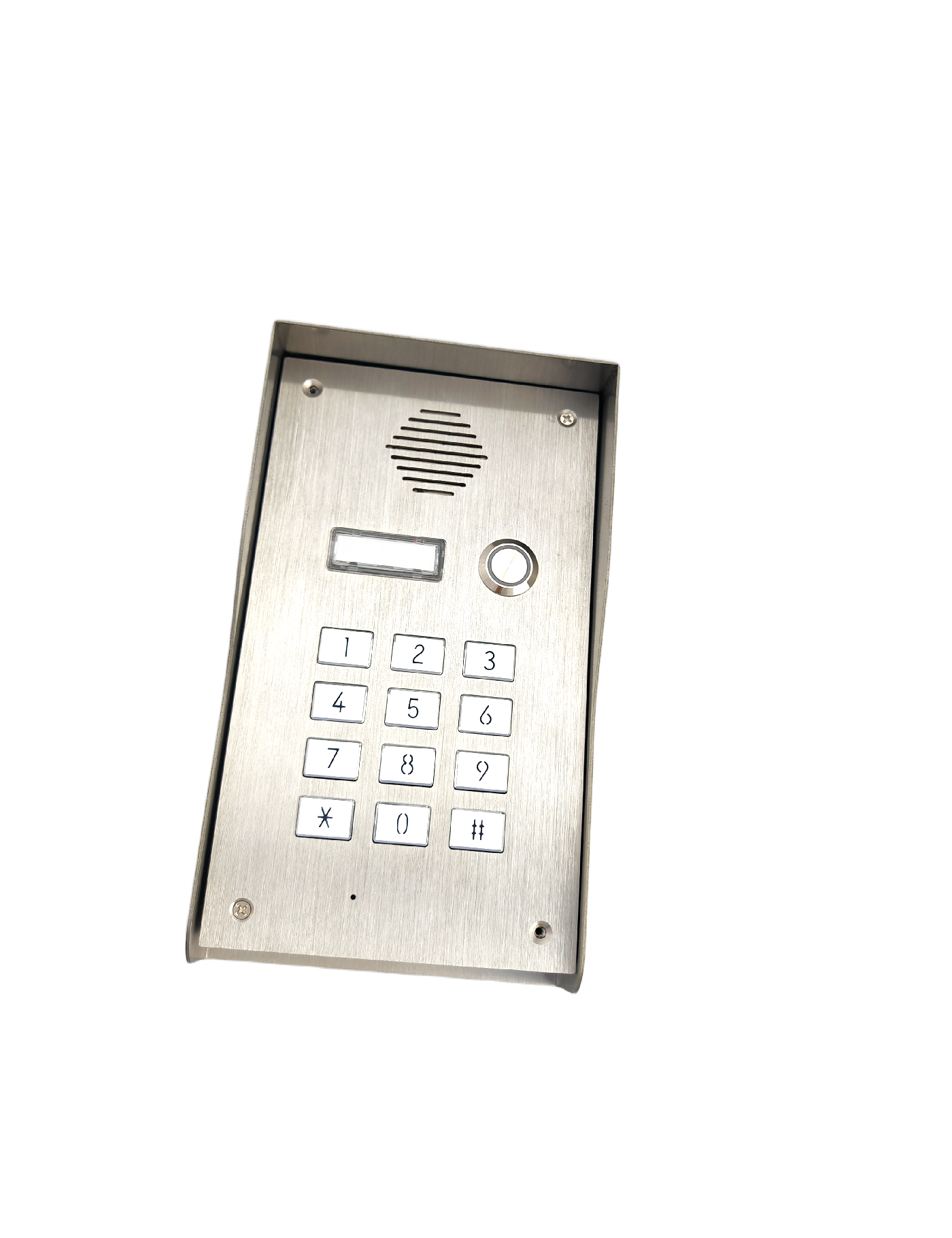 4G intercom system,smart doorbell villa intercom system, support unlocsmart doorbellk by phone, SMS unlock, with name plate
