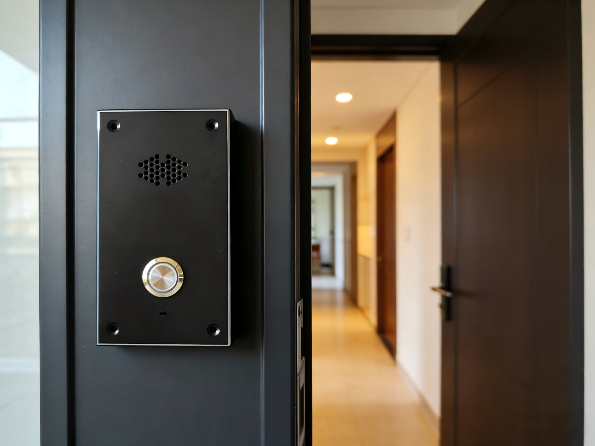 Wireless intercom smart doorbell in GSM system for villa wireless doorbell smart doorbell 4G doorbell