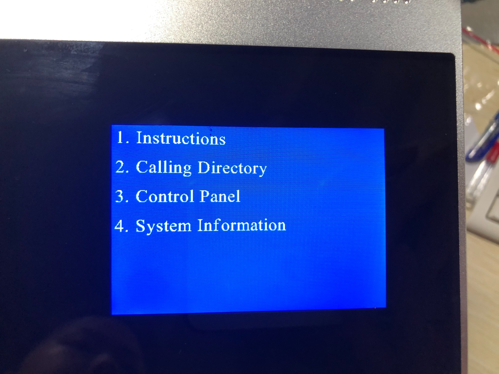 Wireless 4G Audio Doorphone for Building intercom with metal button unlocking by phone
