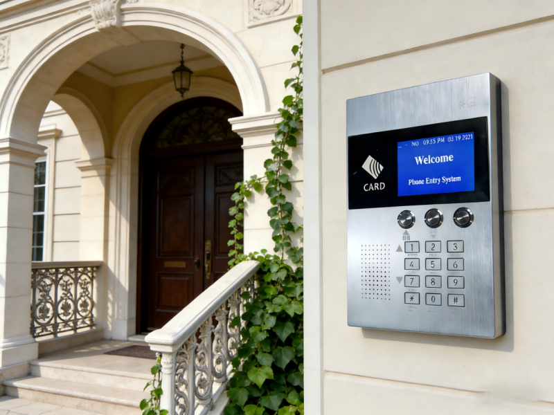 Smart home 4G Audio doorphone DZ-6311 wireless doorbell