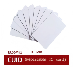CUID copies the IC card, allowing for repeated reading and writing of the card. IC Card (13.56 MHz)