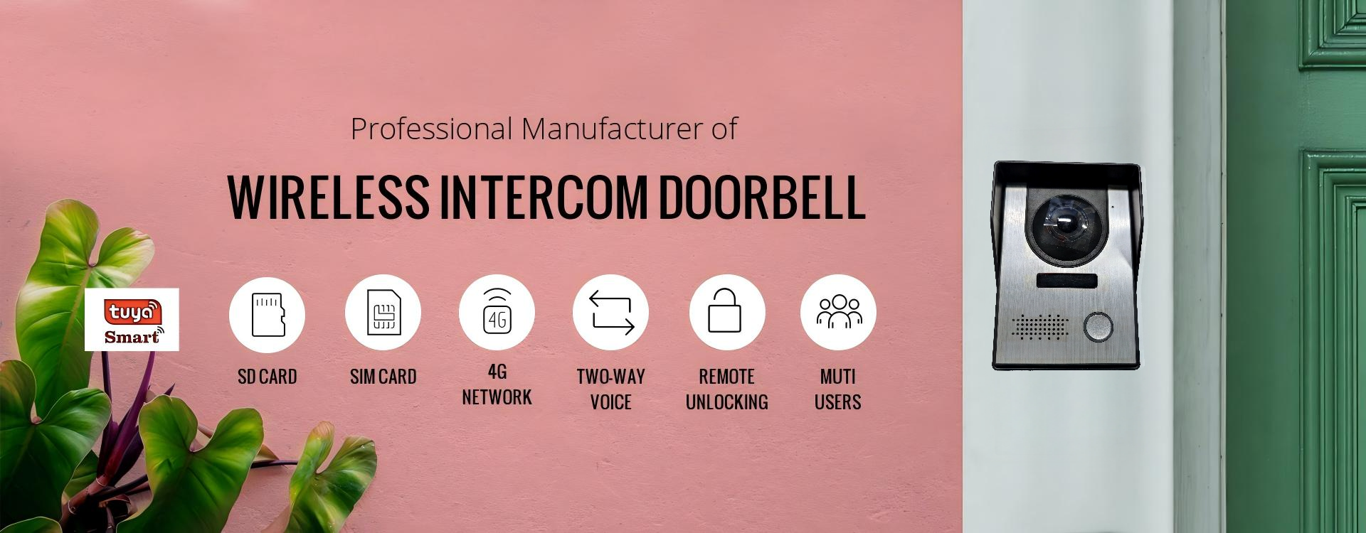 4G Wireless Video Doorbell | 4G Building Intercom System | Zhuhai Daegen Electronics