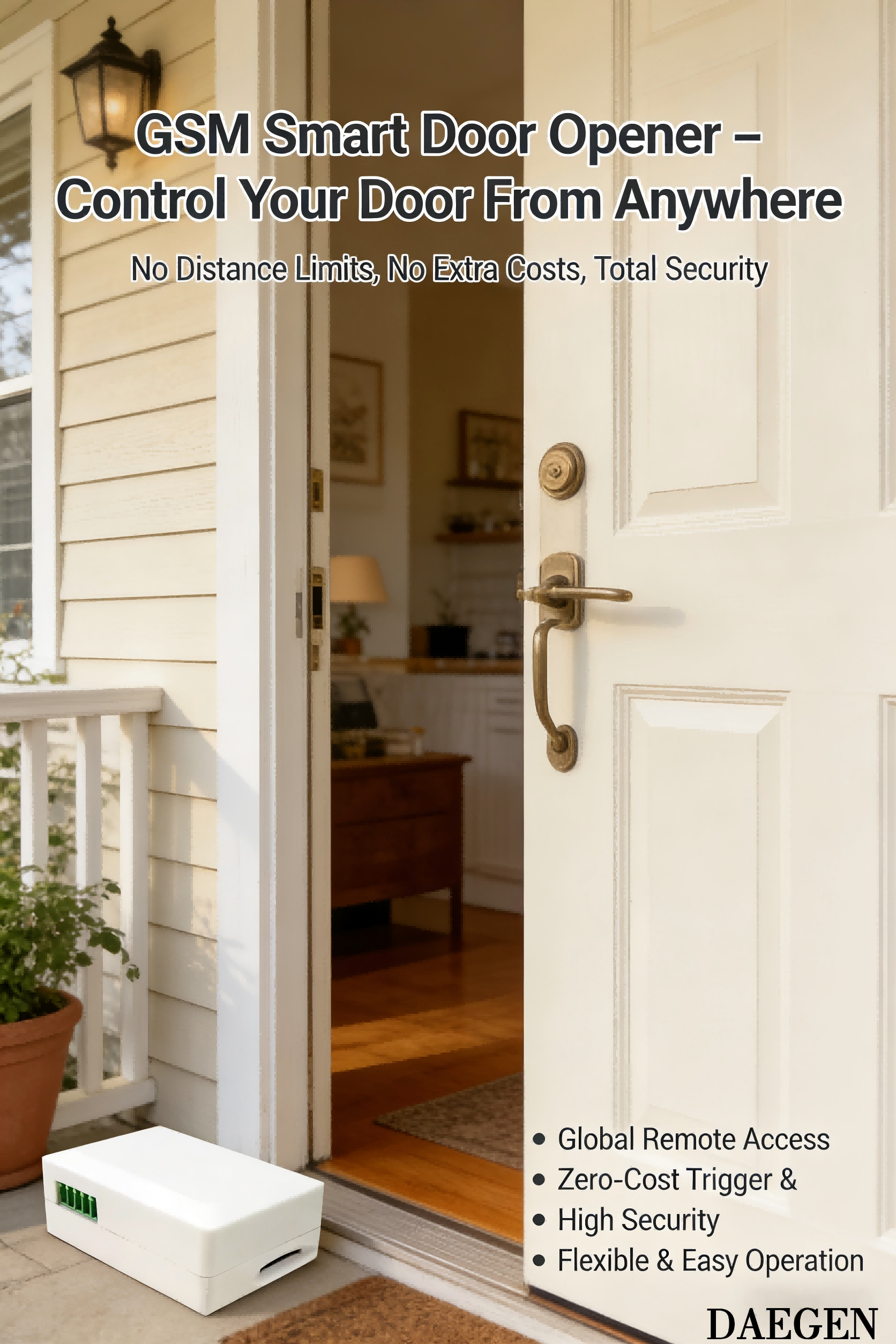 What functions does the 4G door opening controller have? Zhuhai Daegen Electronics Explanation