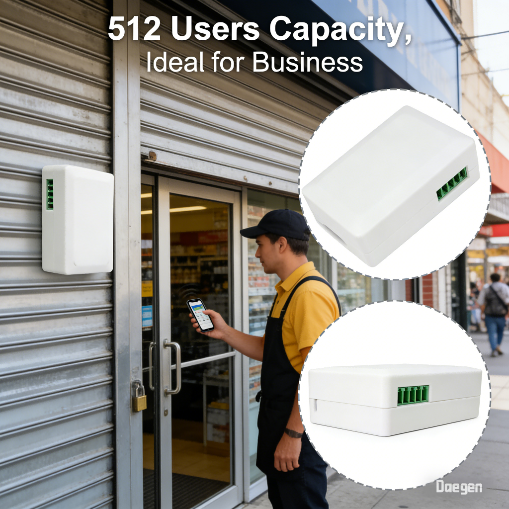 GSM Gate Opener Wireless Remote Door Access Controller 512 Users Call to Open Door No WiFi Needed 9-24V