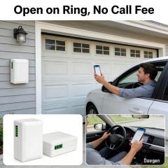 GSM Gate Opener Wireless Remote Door Access Controller 512 Users Call to Open Door No WiFi Needed 9-24V