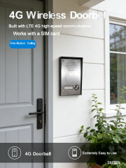 4G Audio Doorphone with Name Plate