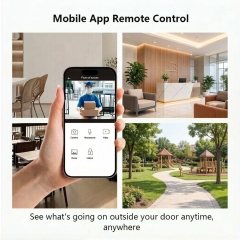Factory Tuya Smart IP Video Door Phone RFIC Access Control Waterproof Night Vision Villa Intercom Doorbell Camera Doorbells