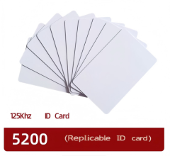 125K ID White Card