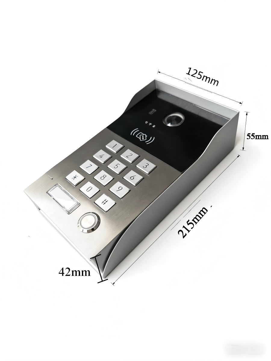 4G Villa Video Door Phone – Keypad Version No Broadband, AI Guards Your Home