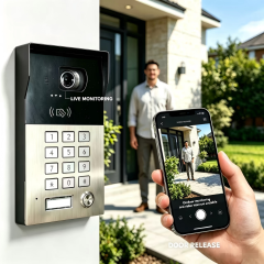 4G Villa Video Door Phone – Keypad Version No Broadband, AI Guards Your Home