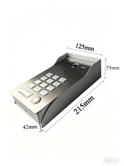 4G video intercom doorbell + TUYA APP + AI intelligent detection + multiple unlocking methods + multi-user management