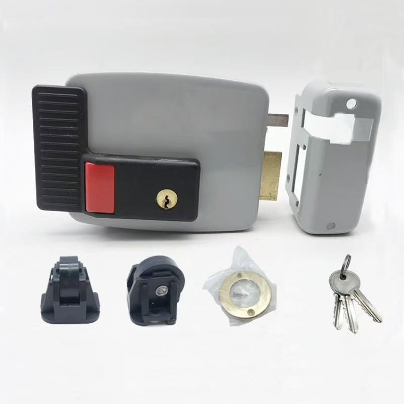 Heavy Duty Rim Electric Lock with Stop Device