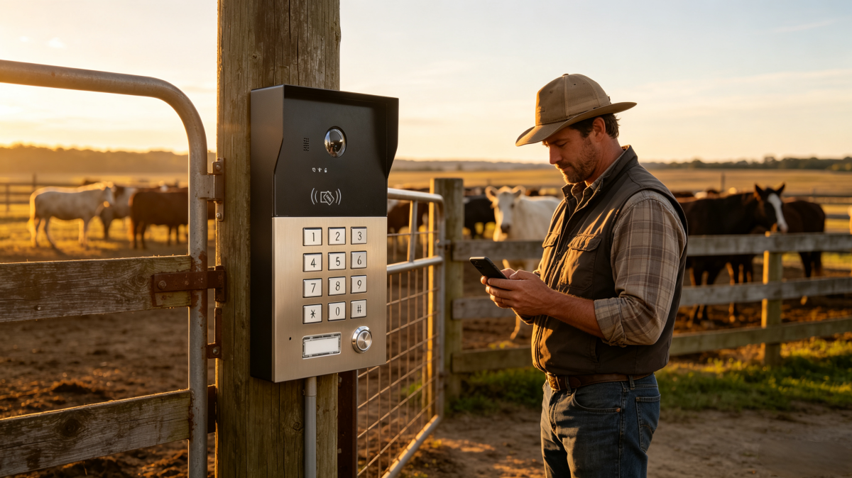 How Security Integrators Deploy 4G Access-Control Intercom on Farm & Livestock Sites