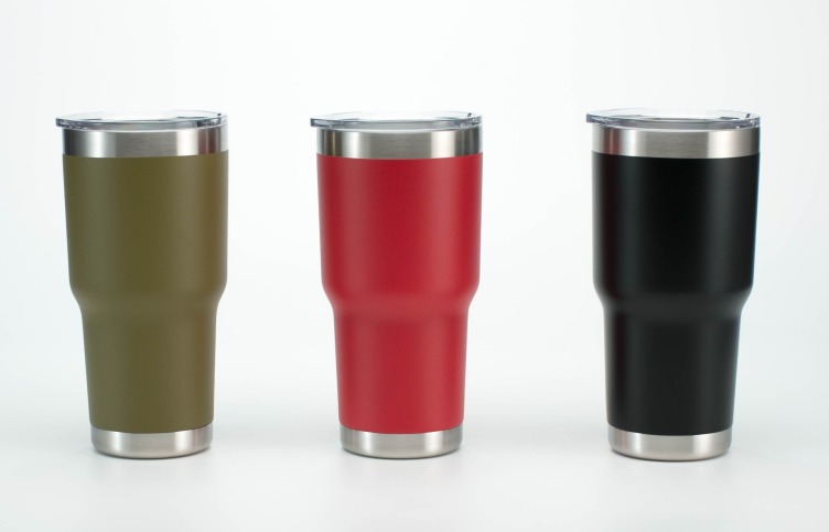 Gradient Powder Coating Tumbler
