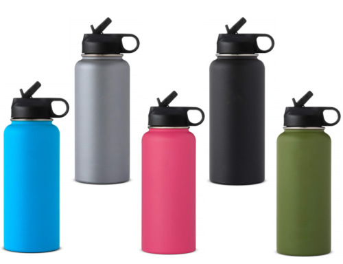 32OZ Wide Mouth Stainless Steel Double Wall 304 Hydro Bottle