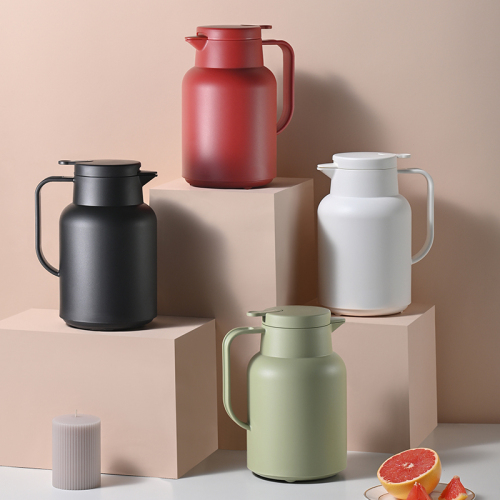 1L/1.5L Vacuum Flask Glass Tank Coffee Tea Pot