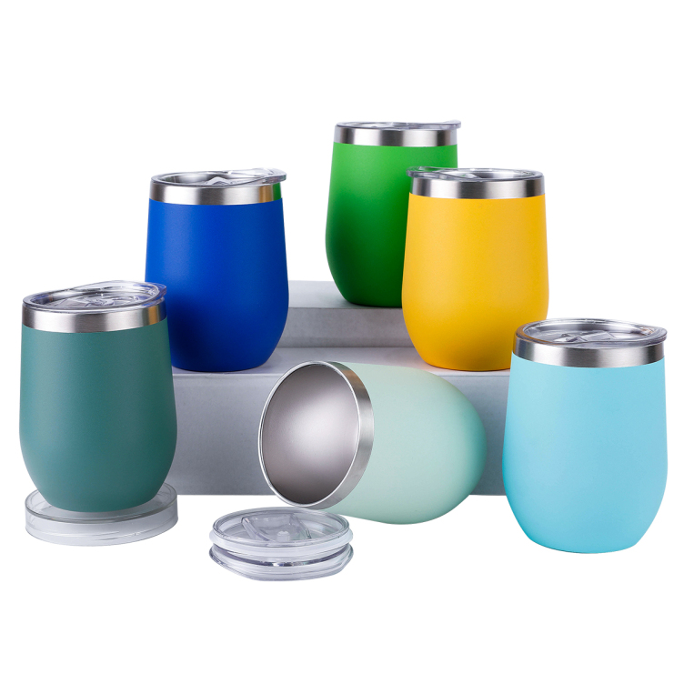 12OZ Insulated Stainless Steel Wine Tumbler