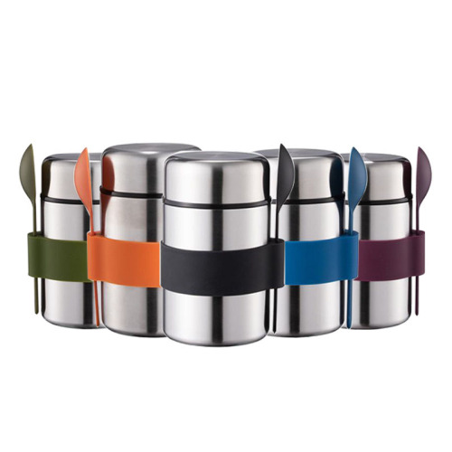 400ML stainless steel insulated portable lunch box food jar