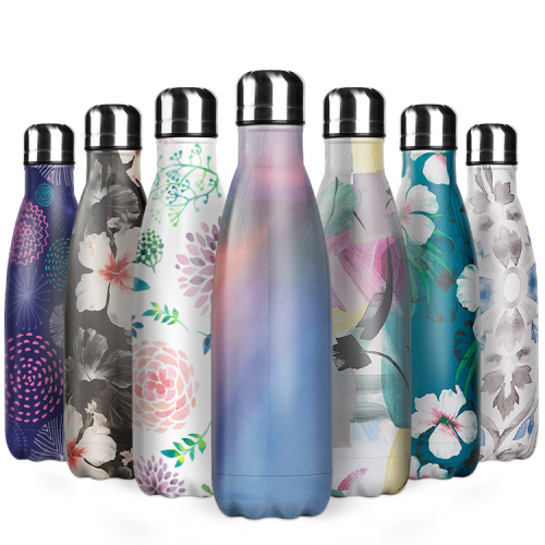 Custom cycling Cola Sport Stainless Steel Water Bottle