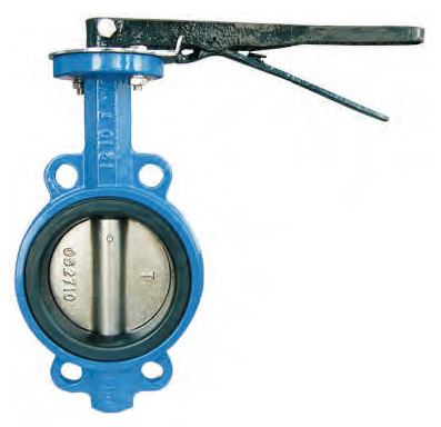 5K Butterfly Valve Wafer Type Lever Operated