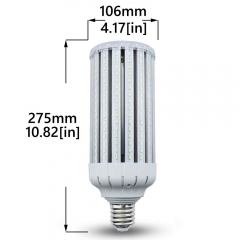 Large Mogul Screw Base E39/E40 LED Corn Light Bulb 100W LED Street Light Daylight 6000K Retrofit Bulb for Metal Halide Garden Street Parking Lot