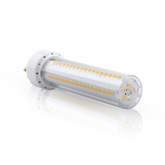 Bonlux GU24 LED Bulb 8W Corn Light Bulb Performance Led Daylight 6000K AC 85-265V 40W Halogen Bulb, Non-Dimmable (2-Pack)
