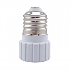 Bonlux E26 E27 to GU10 Adapter - Converts Your Pin Base Fixture (E26 E27) to Standard Screw-in Bulb Socket (10, E26/E27 - GU10)(10 Pack)