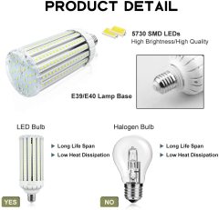 100W E39/E40 LED Corn Bulb