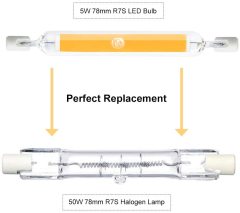 5W Non-dimmable R7S LED Bulb