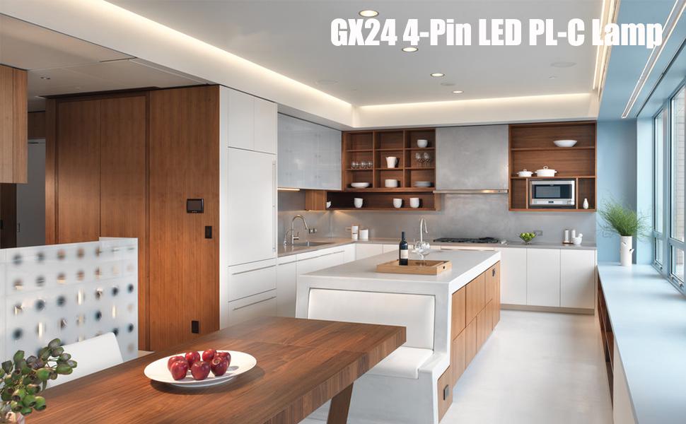 13W G24Q 4-pin PLC LED Lamp