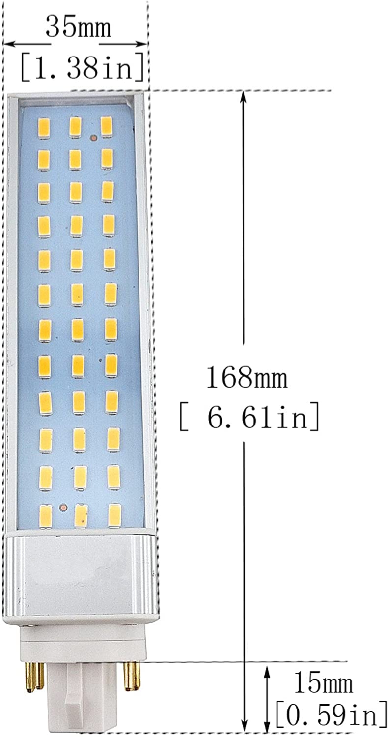 13W G24Q 4-pin PLC LED Lamp