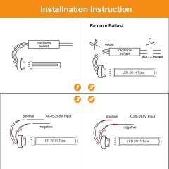 9W 2G11 LED PLC Lamp
