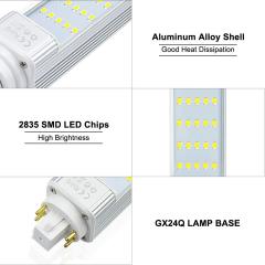 13W GX24Q/G24Q 4-Pin LED Lamp