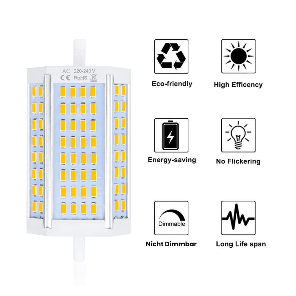 25W Non-Dimmable R7S LED Light Bulb